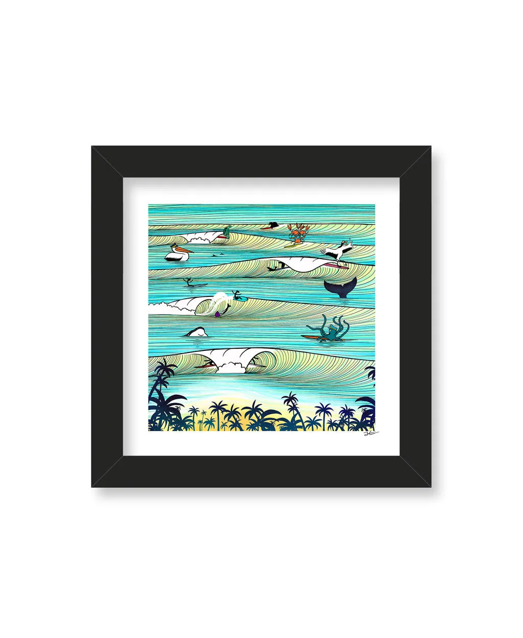 Party Wave - Print/ Framed Print