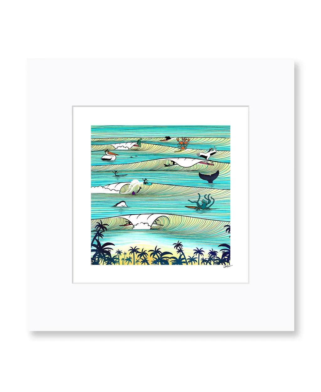 Party Wave - Print/ Framed Print