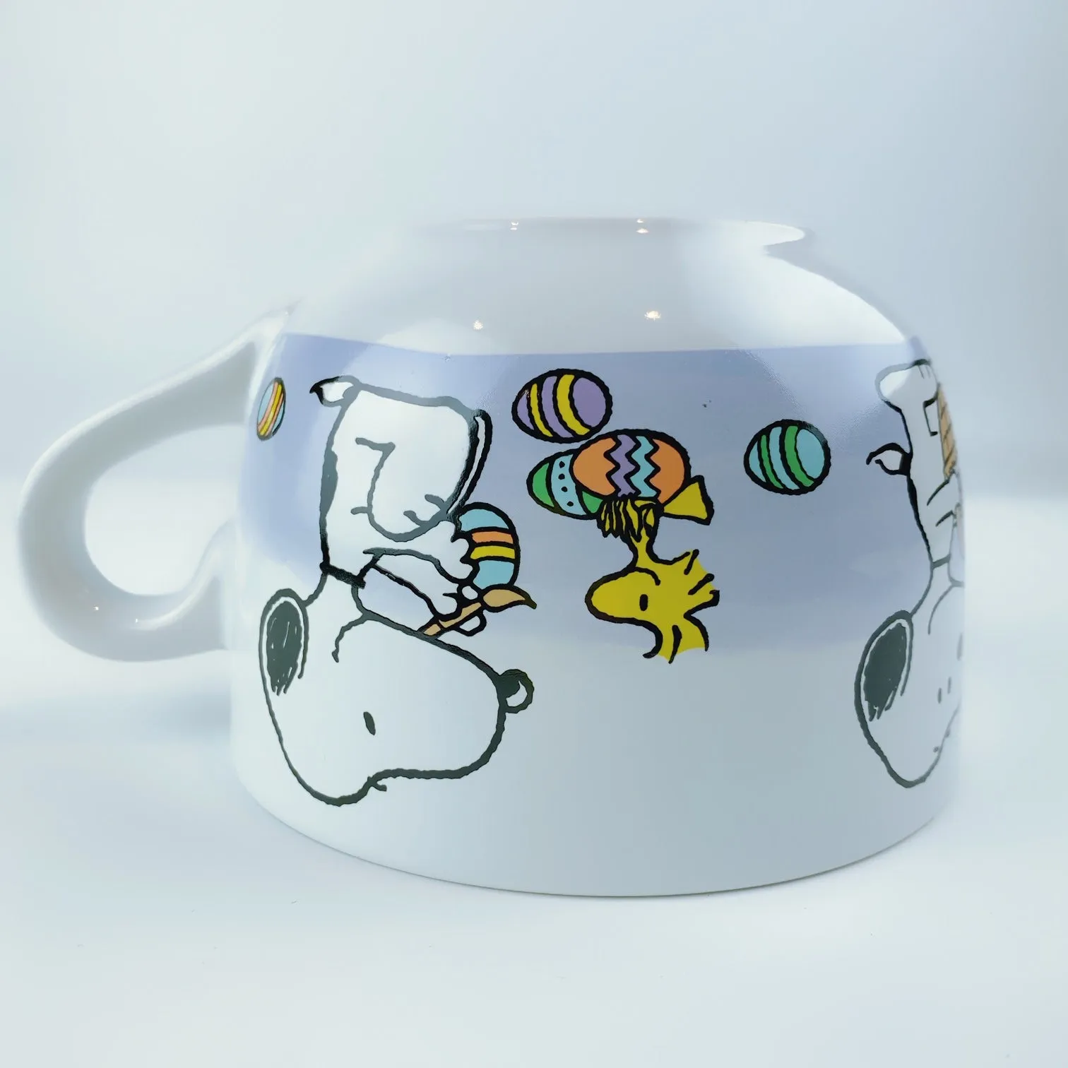 Peanuts Snoopy & Woodstock Happy Easter Ceramic Big Coffee Mug Cup 24 oz - 2 Colors