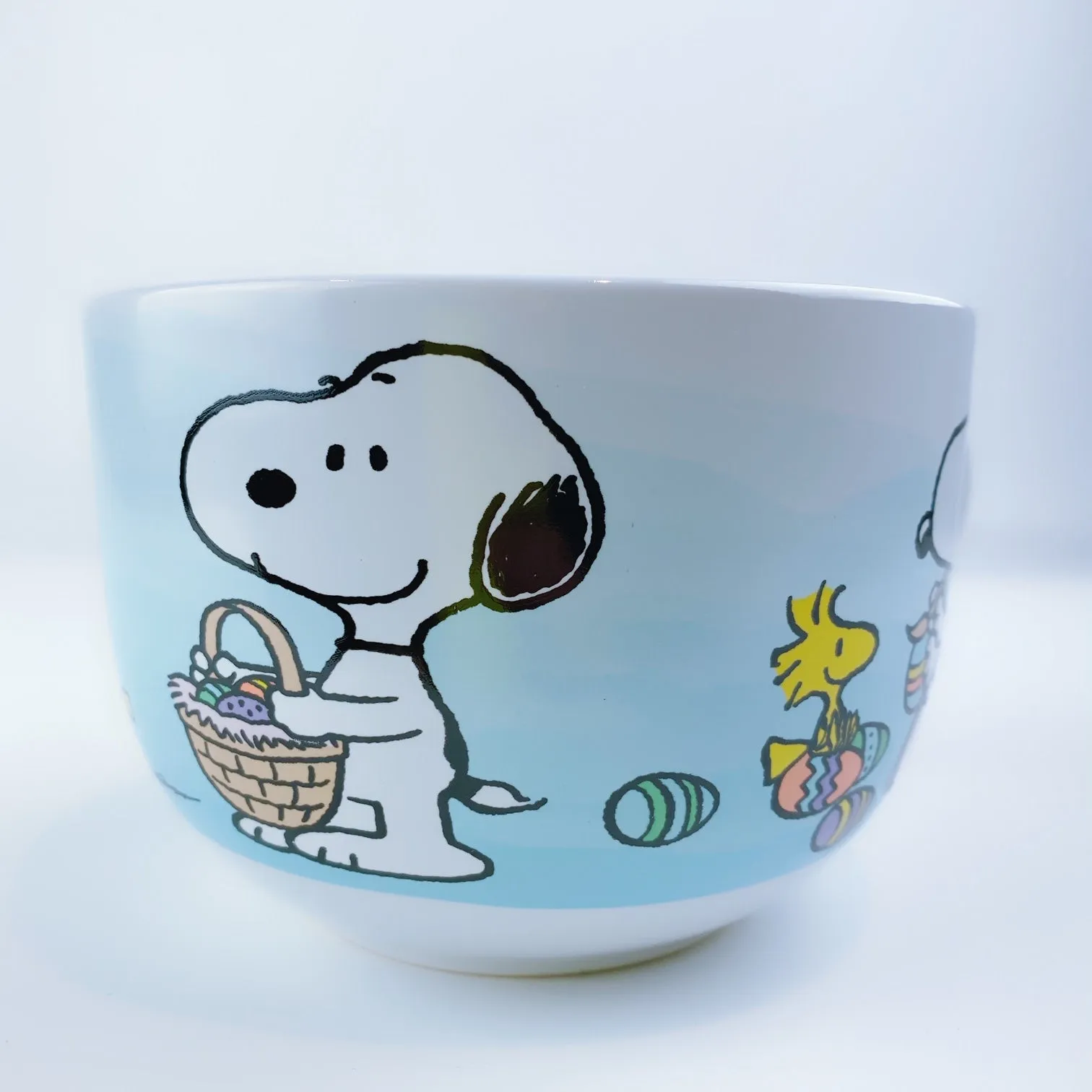 Peanuts Snoopy & Woodstock Happy Easter Ceramic Big Coffee Mug Cup 24 oz - 2 Colors