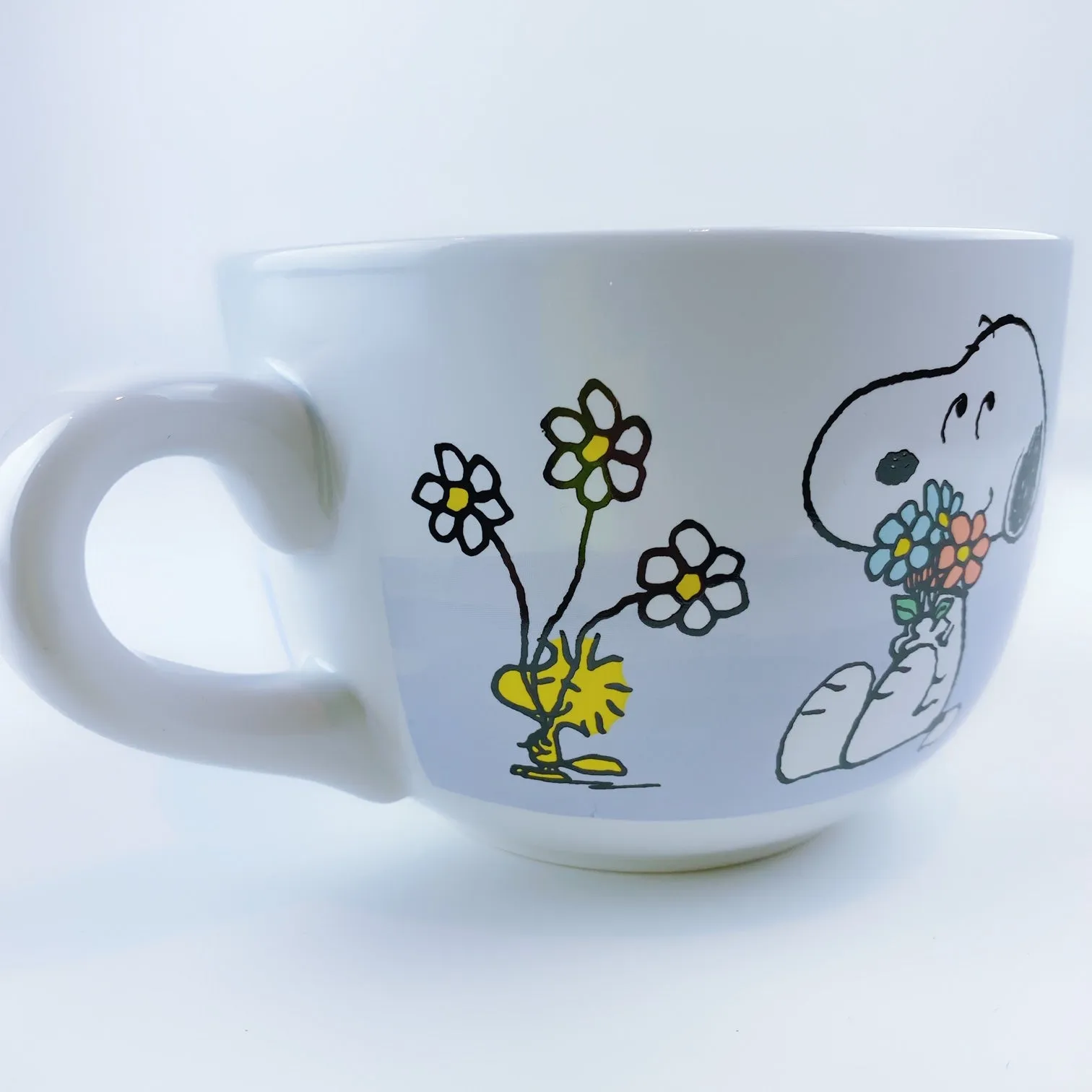 Peanuts Snoopy & Woodstock Happy Easter Ceramic Big Coffee Mug Cup 24 oz - 2 Colors