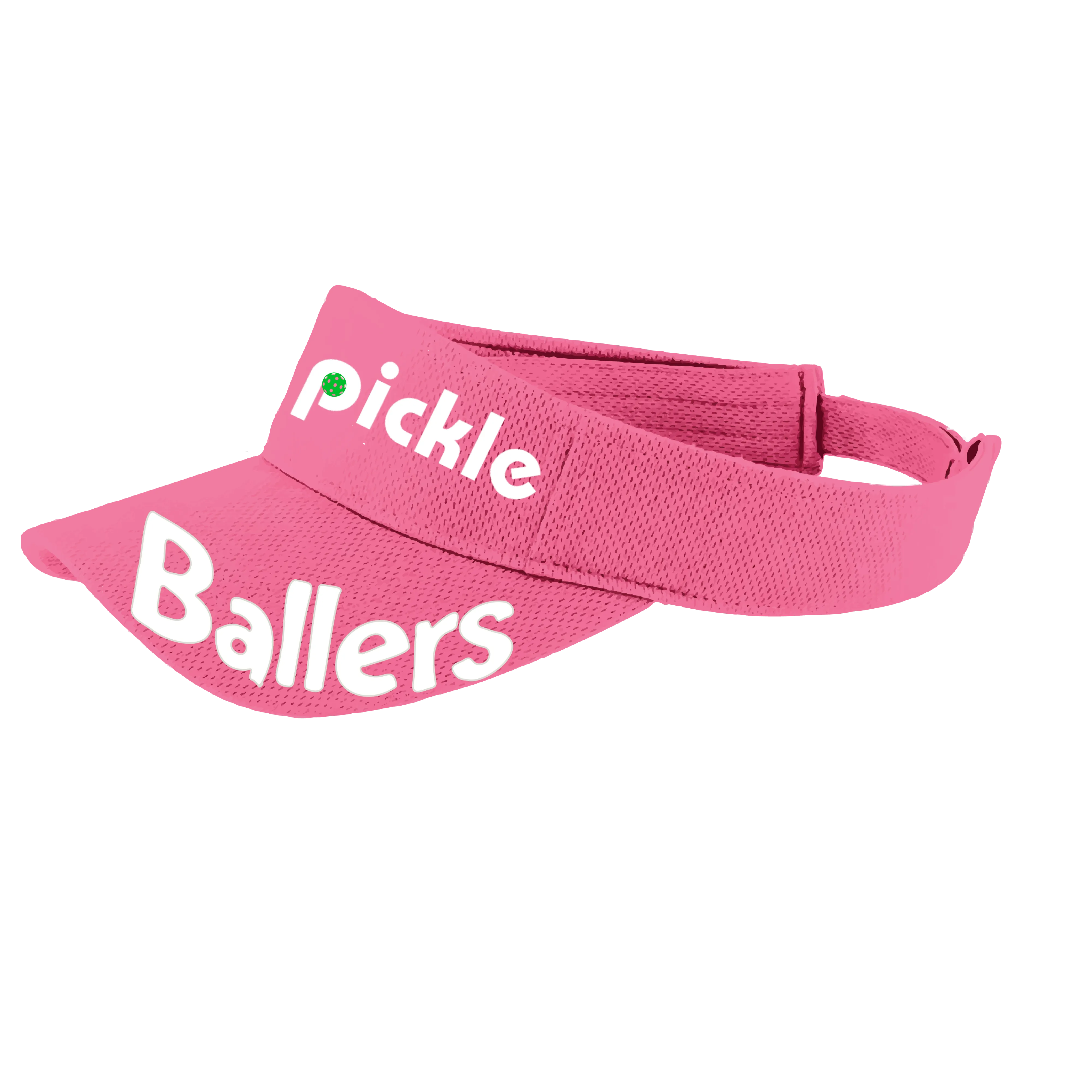 Pickle Ballers | Pickleball Visors | Moisture Wicking 100% Polyester