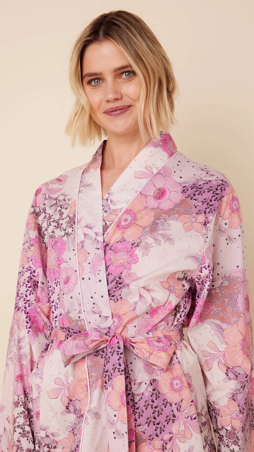 Piper Luxe Pima Kimono Robe