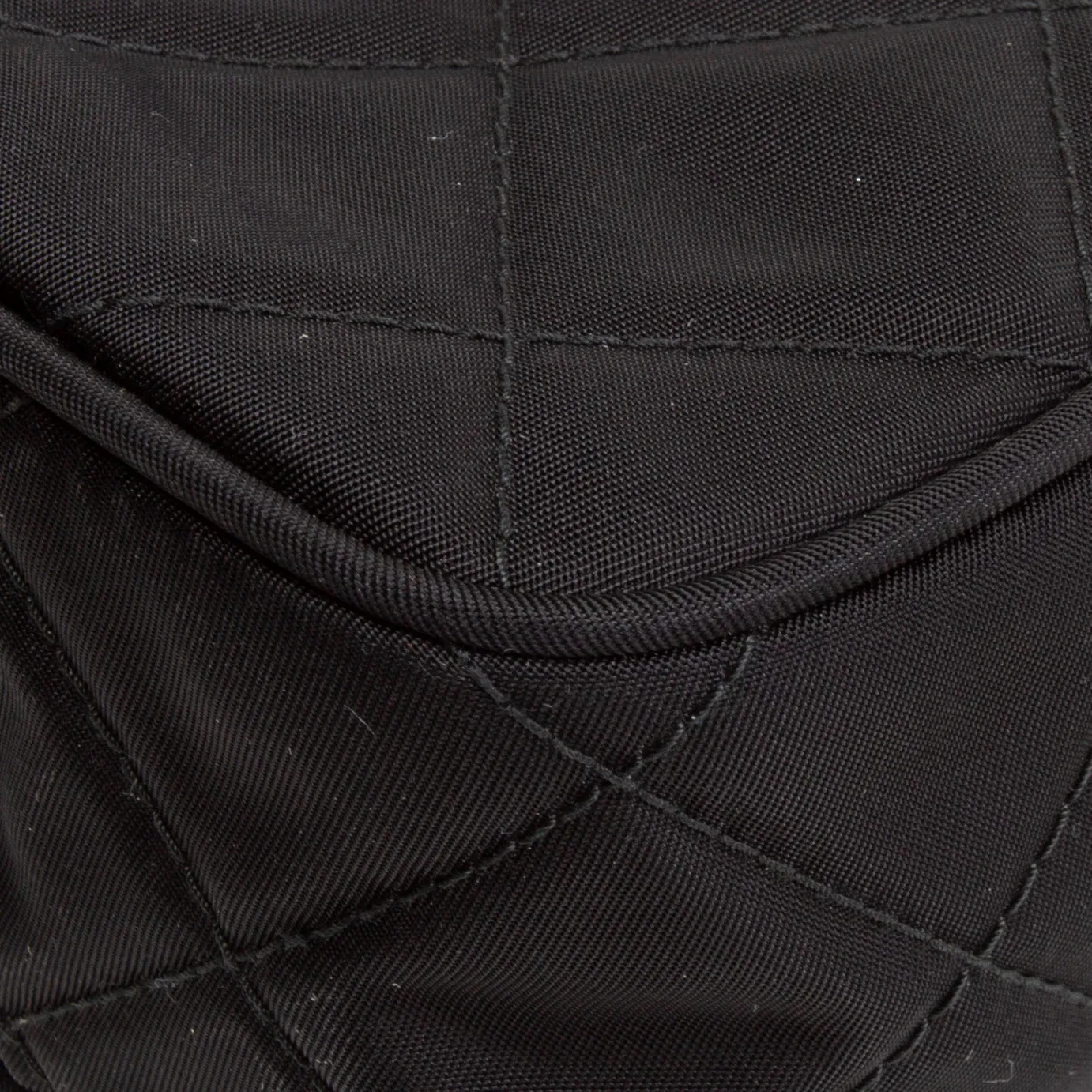 Prada Quilted Nylon Camera Bag- Black