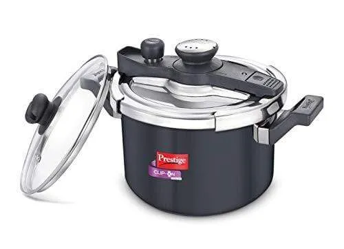 Prestige Svachh Clip-on 5 Litre Hard Anodised Pressure cooker