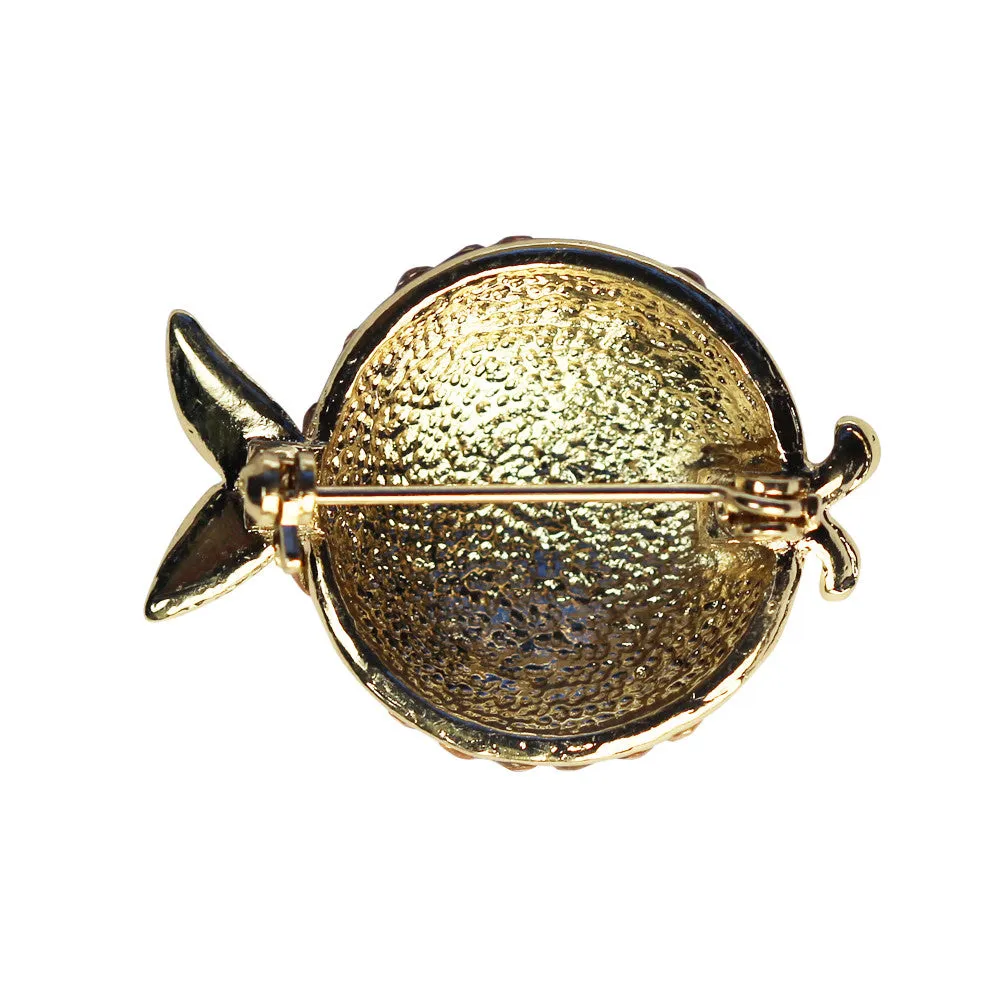 Pufferfish Brooch