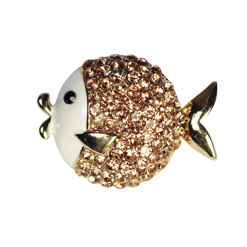 Pufferfish Brooch