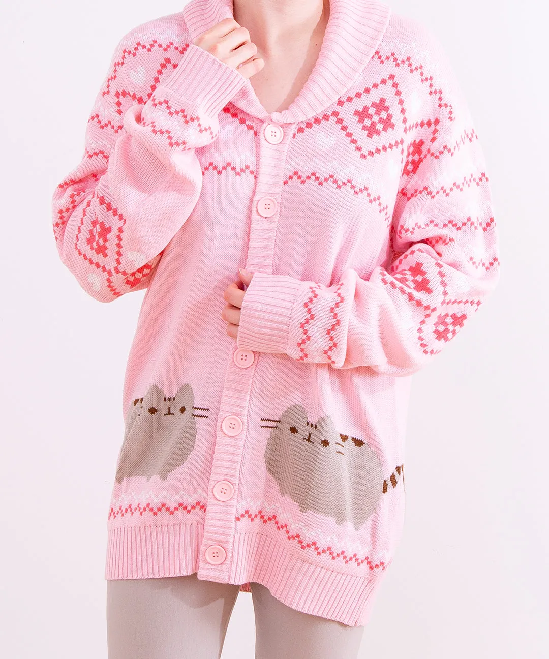 Pusheen Unisex Knit Cardigan