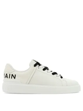 "B-COURT" SMOOTH LEATHER SNEAKERS