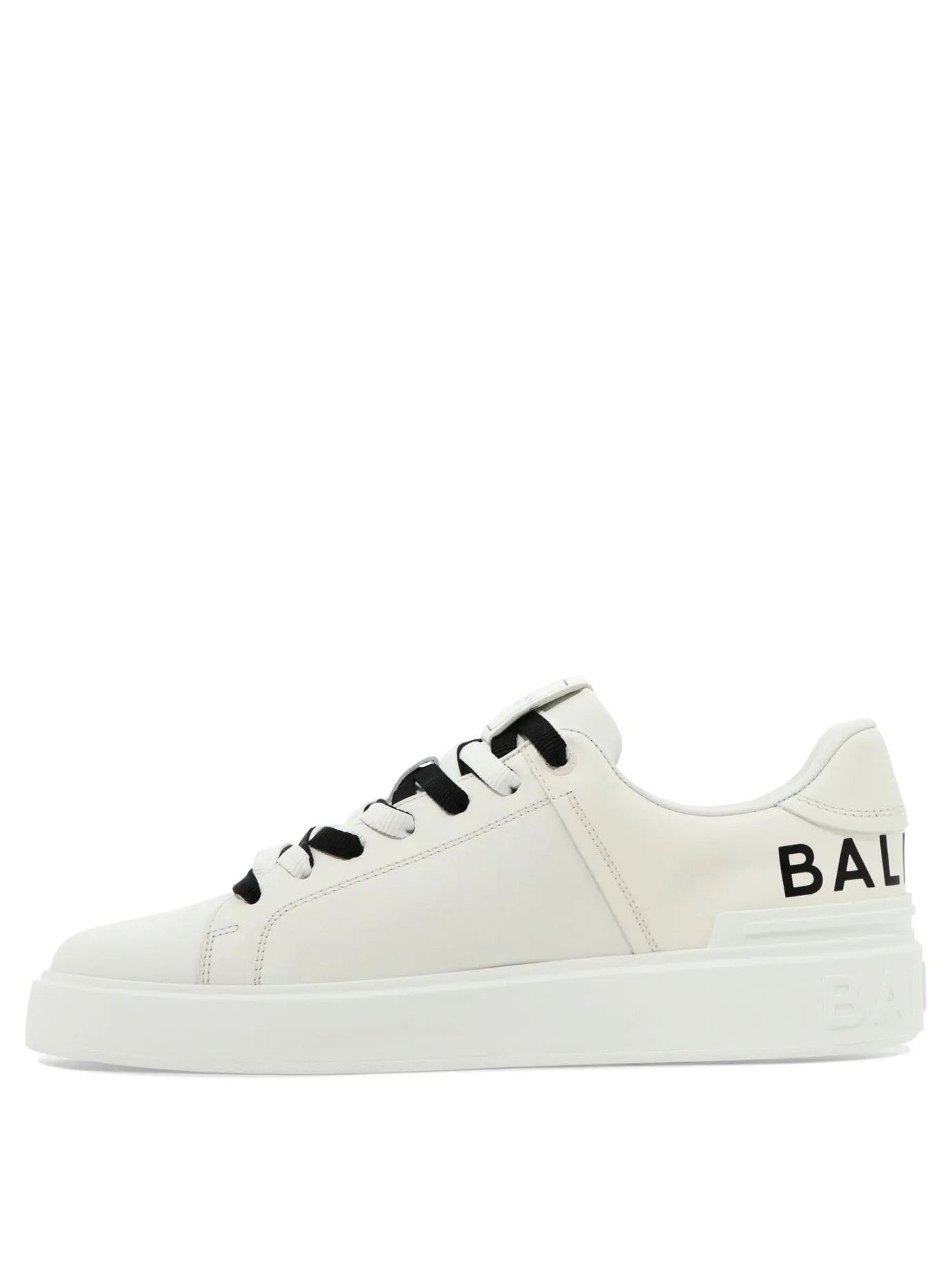 "B-COURT" SMOOTH LEATHER SNEAKERS