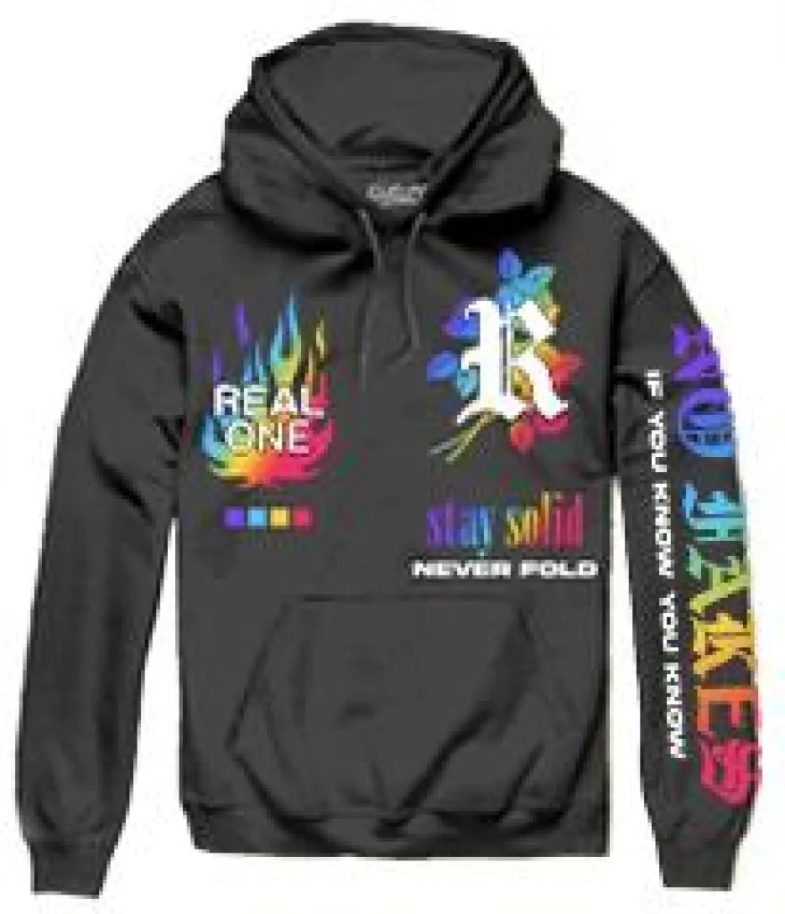 RARE FLAME GRADIENT HOODIE