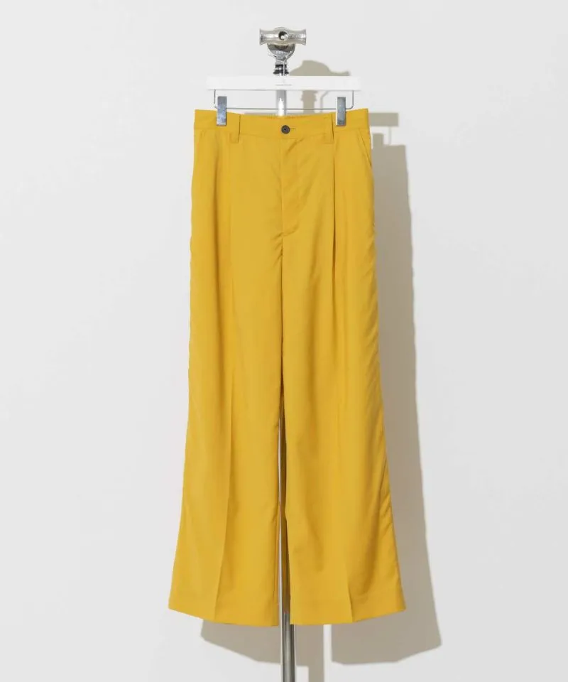 REDA ACTIVE Washable Wool One-Tuck Wide Pants