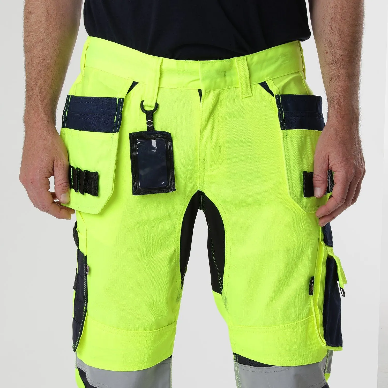 Reflex 3/4 Length Hi-Vis Trousers