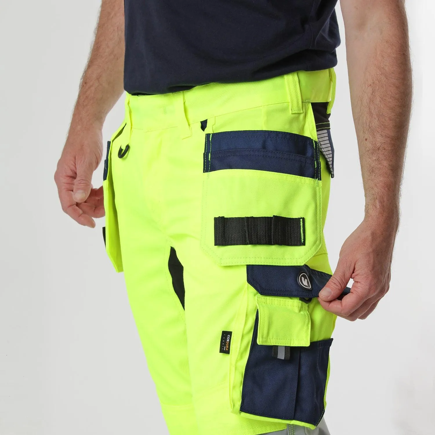 Reflex 3/4 Length Hi-Vis Trousers