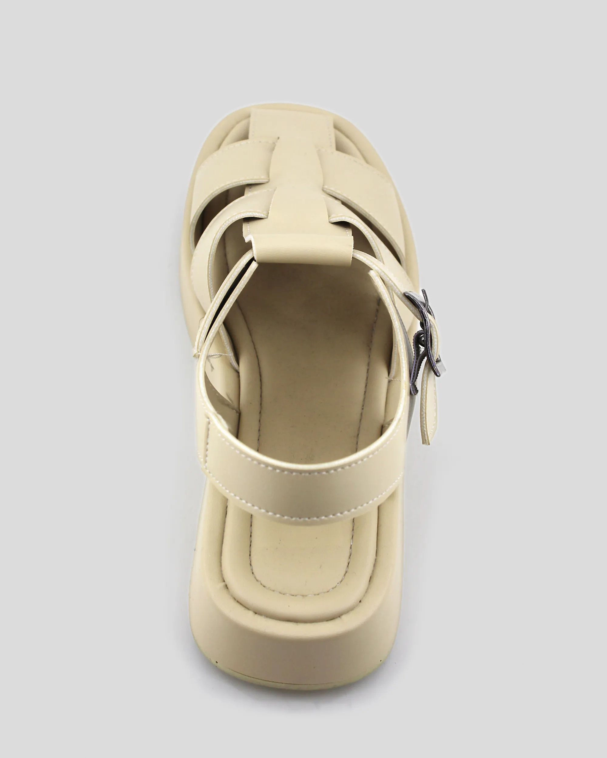 Sandalias Cangrejeras Beige