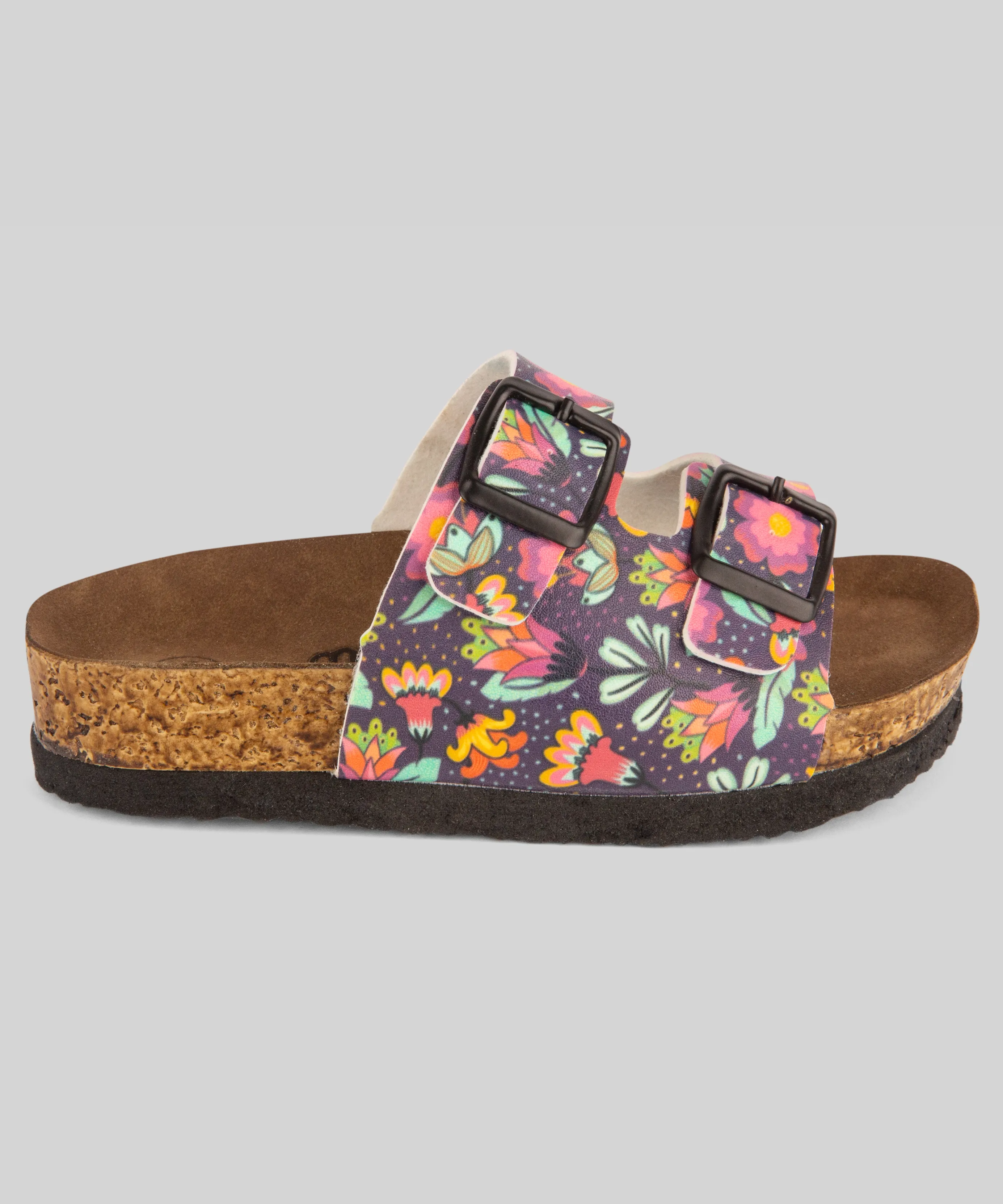 Sandalias Muchas Flores de Colores