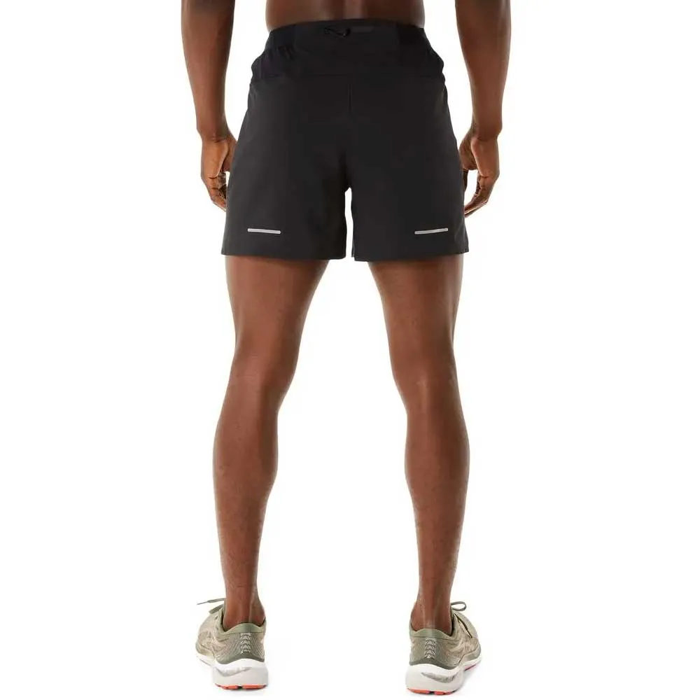 Short Corto Asics para Hombre Road 5in Short Negro