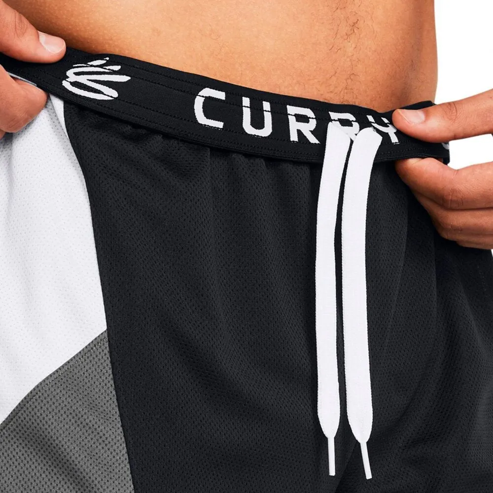 Short Largo Under Armour para Hombre Curry Splash Short Negro