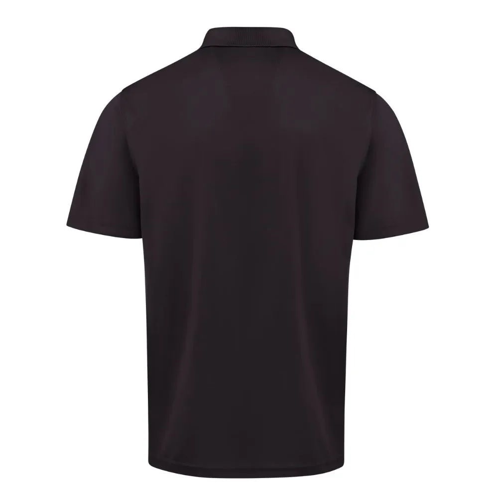 SIZE SMALL ONLY: Men's Red Kap Short Sleeve Performance Knit® Pocket Polo - Black