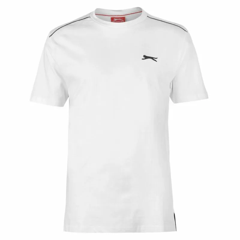 Slazenger Mens Plain T Shirt Crew Neck Tee Top Short Sleeve Lightweight Cotton