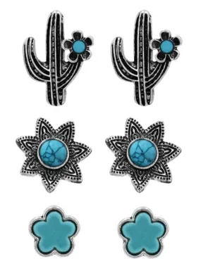 Southwest Style Attitude Earring Set AER5556