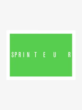 Sprinteur - Poster