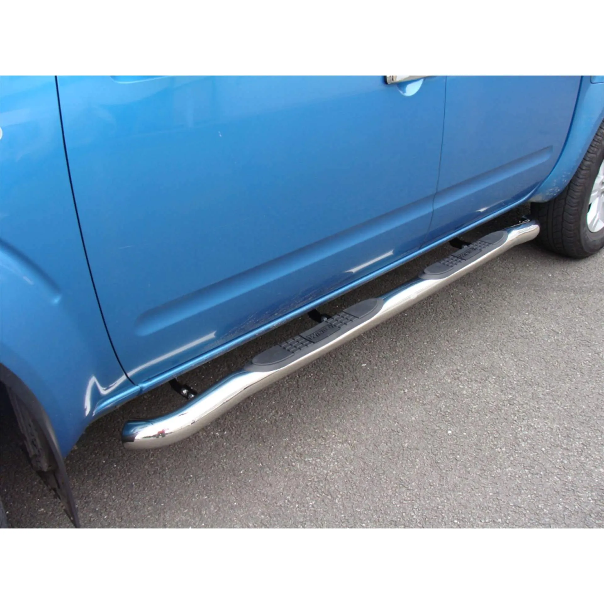 Stainless Steel Side Bars with Step Pads Nissan Navara NP300 Double Cab 2015 