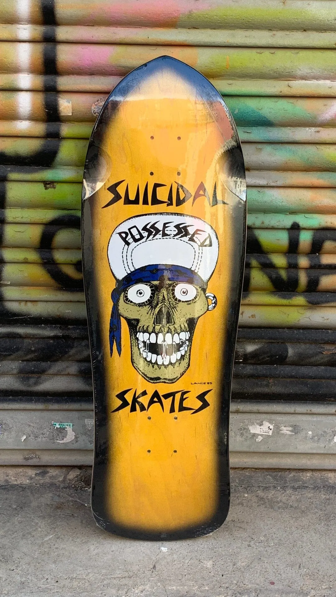 Suicidal Skates Punk Skull 10.125" Reissue Deck - Tabla de Skate