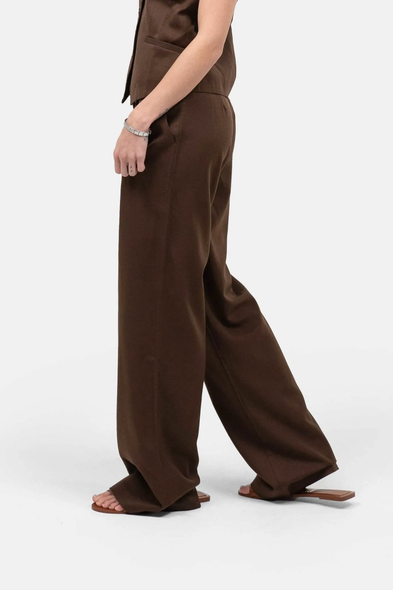 Suit Pants Brown