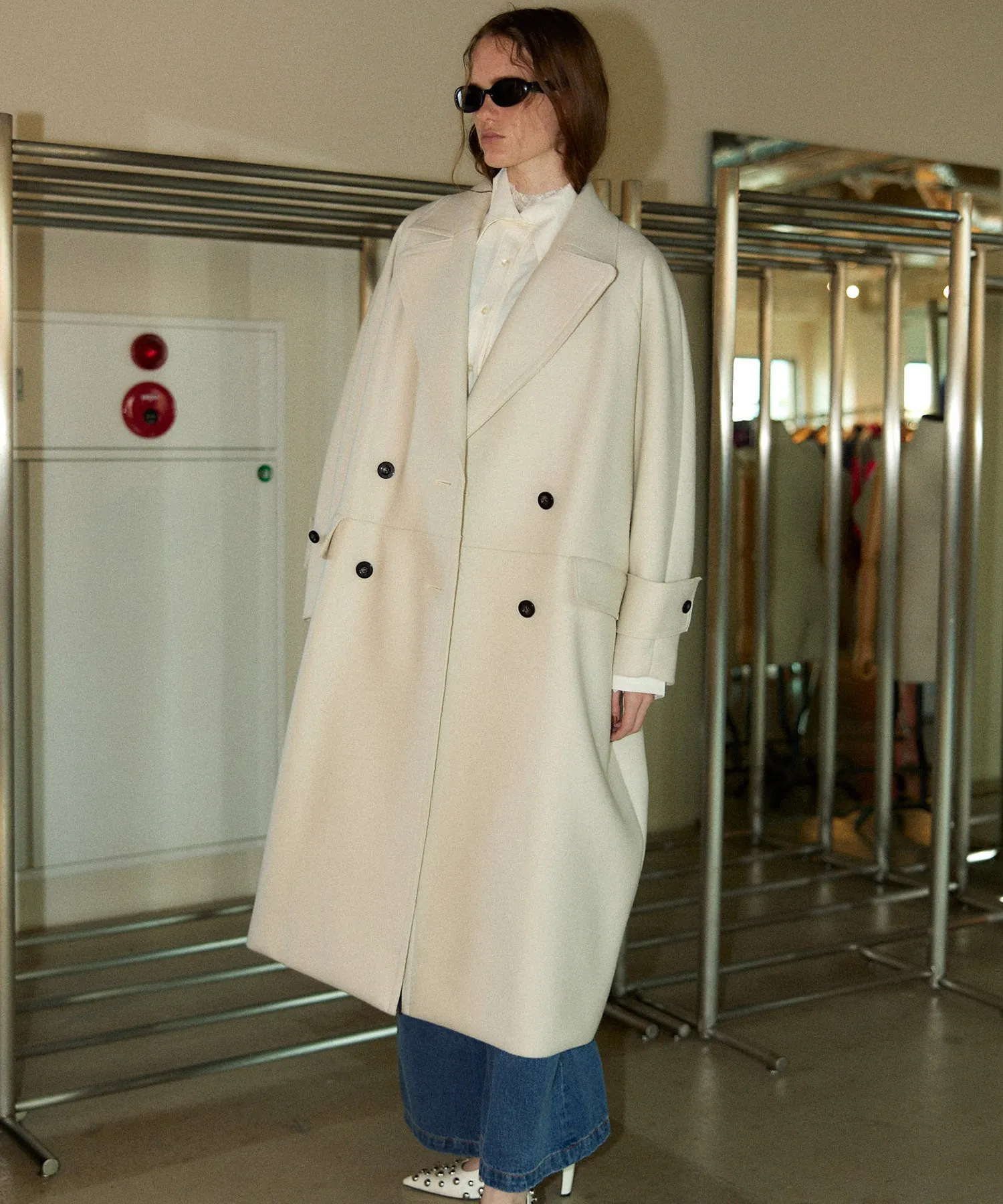 Super140 Melton Double Coat