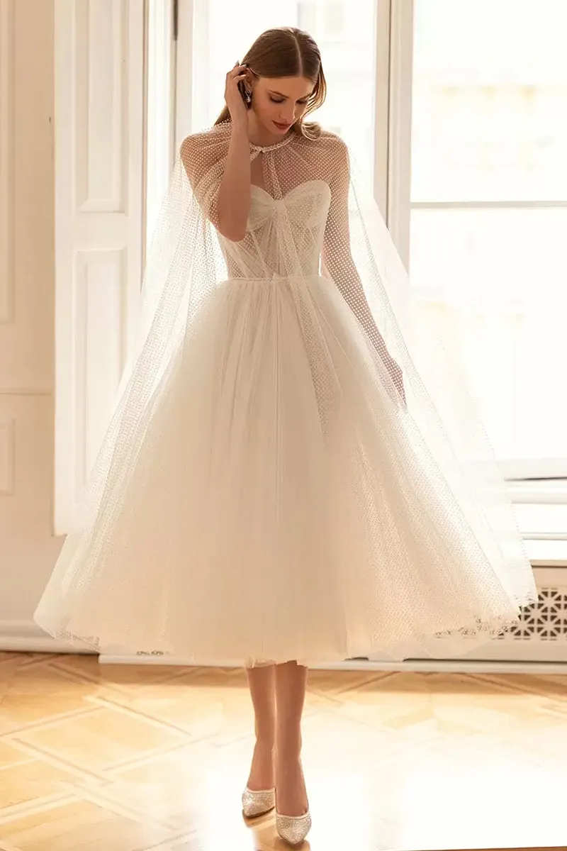 Svetlana Tulle Midi Dress