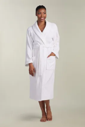 Terry Long Wrap Robe