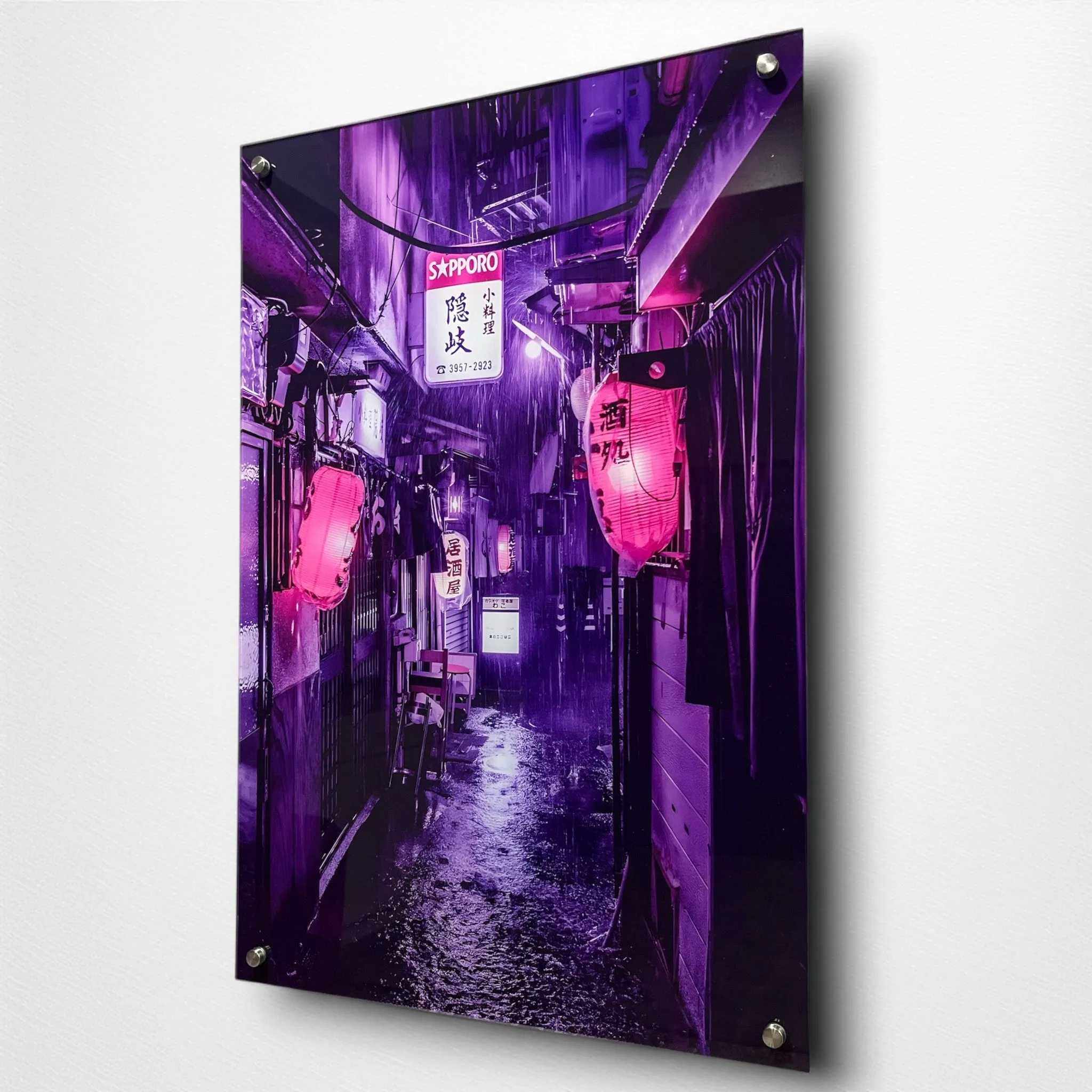 The Alley (Hokkaido, Japan) Acrylic Wall Art