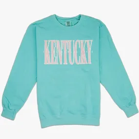 The Bluegrass State 90's Pastel Crewneck Sweatshirt