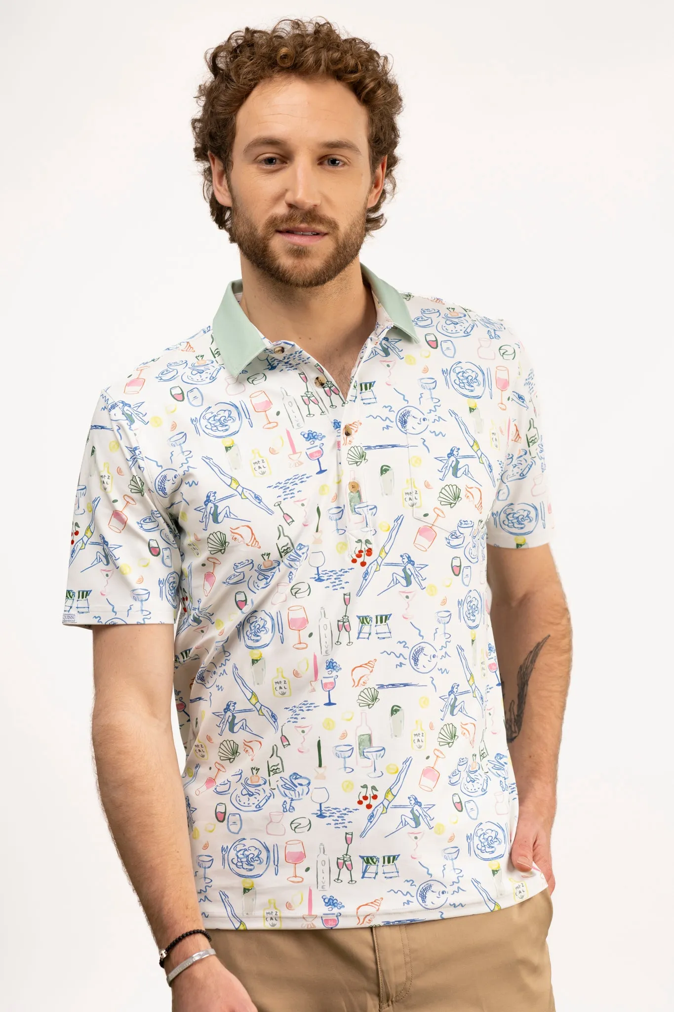 The Eastwood Polo - Rowdy Riviera Multi