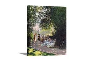 The Parc Monceau | Claude Monet Masters Classic Art in Gallery Wrapped Canvas | Various Sizes