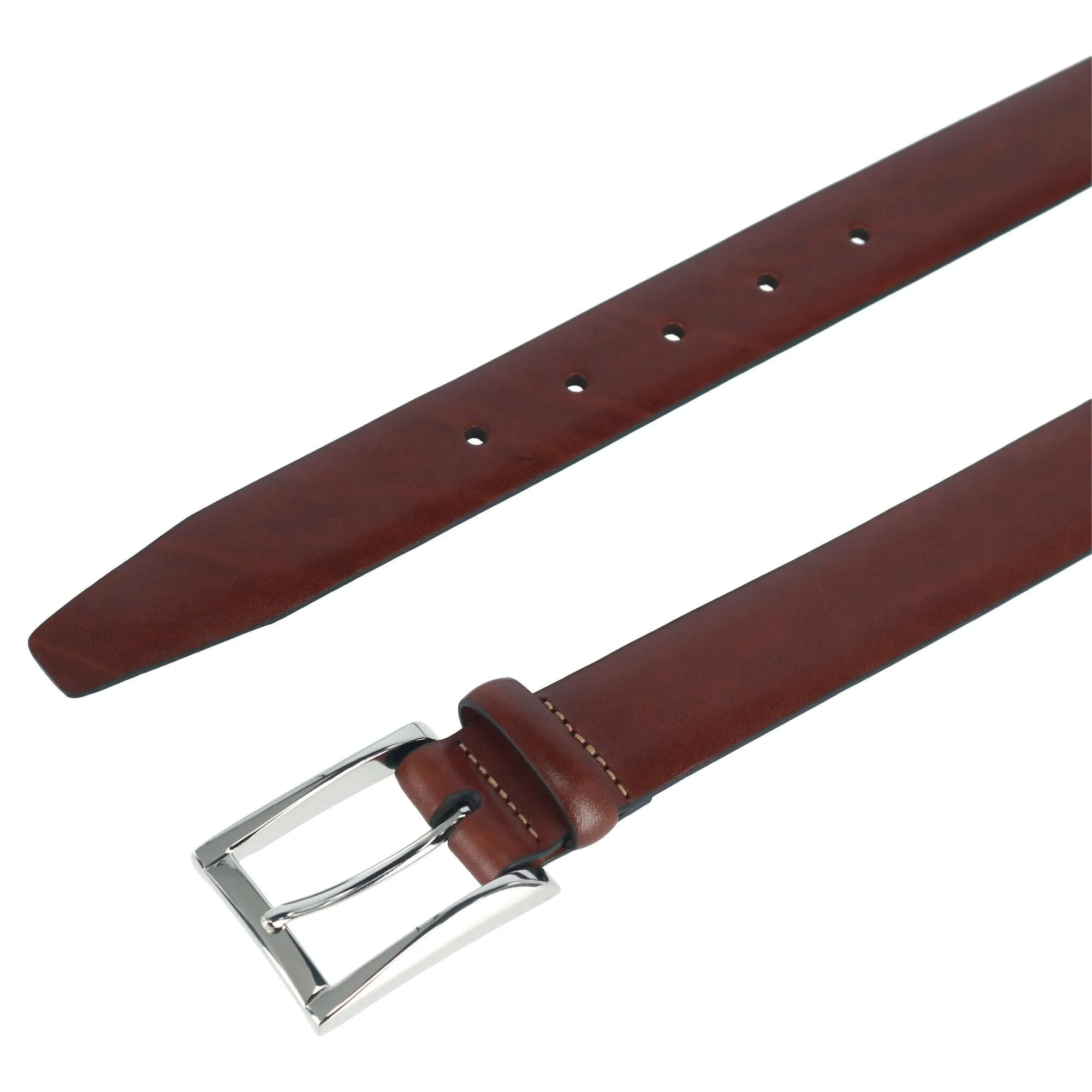 Trafalgar Broderick Leather Dress Belt