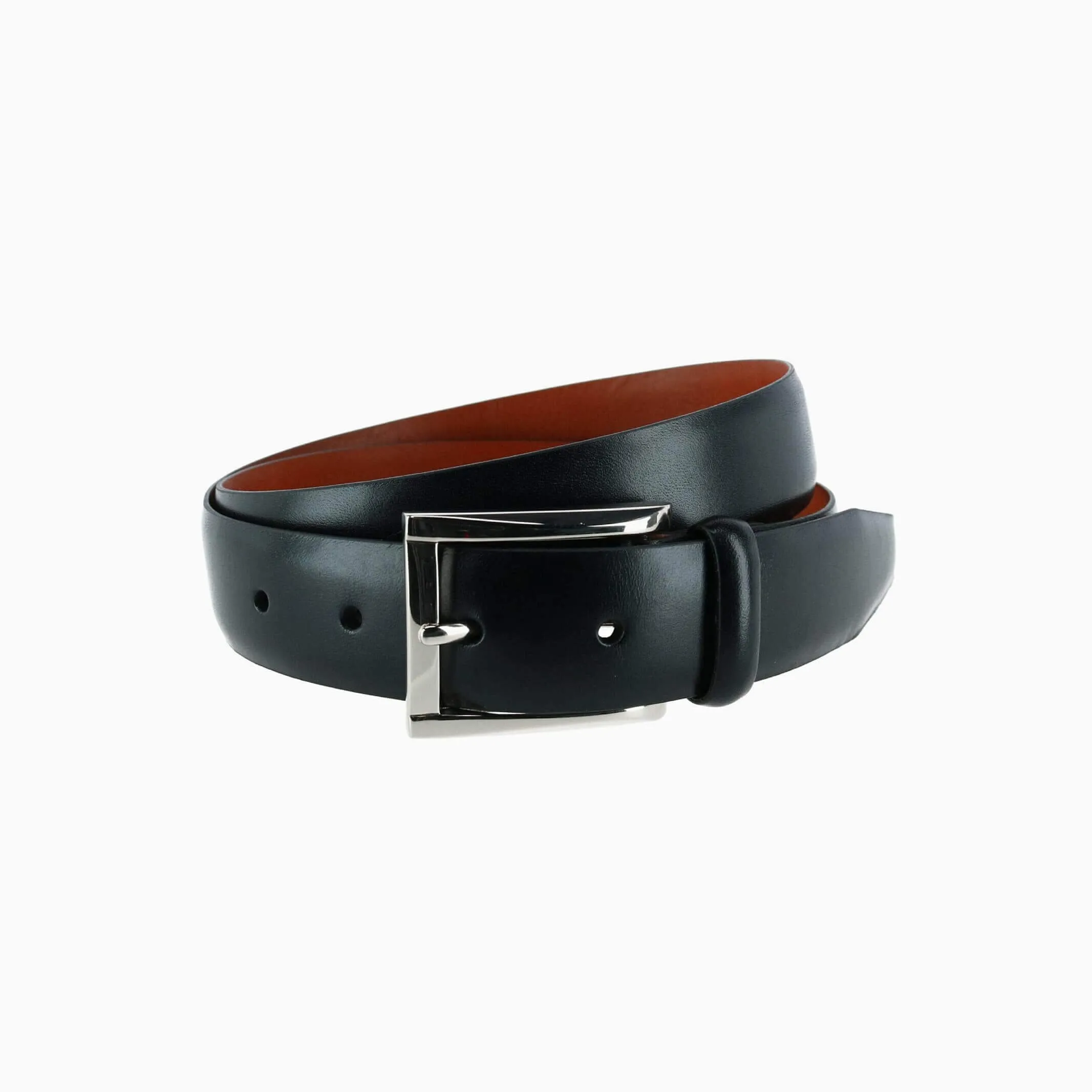 Trafalgar Broderick Leather Dress Belt