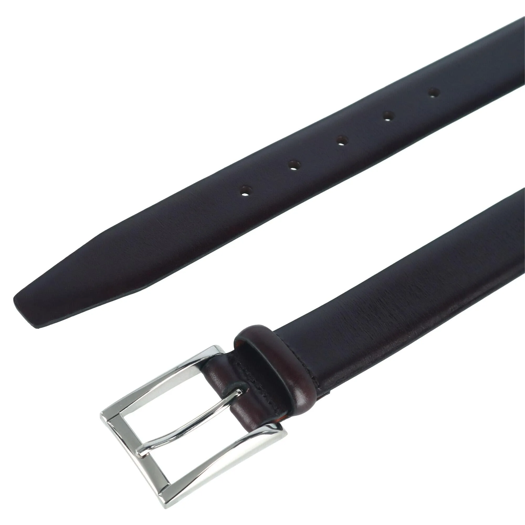 Trafalgar Broderick Leather Dress Belt