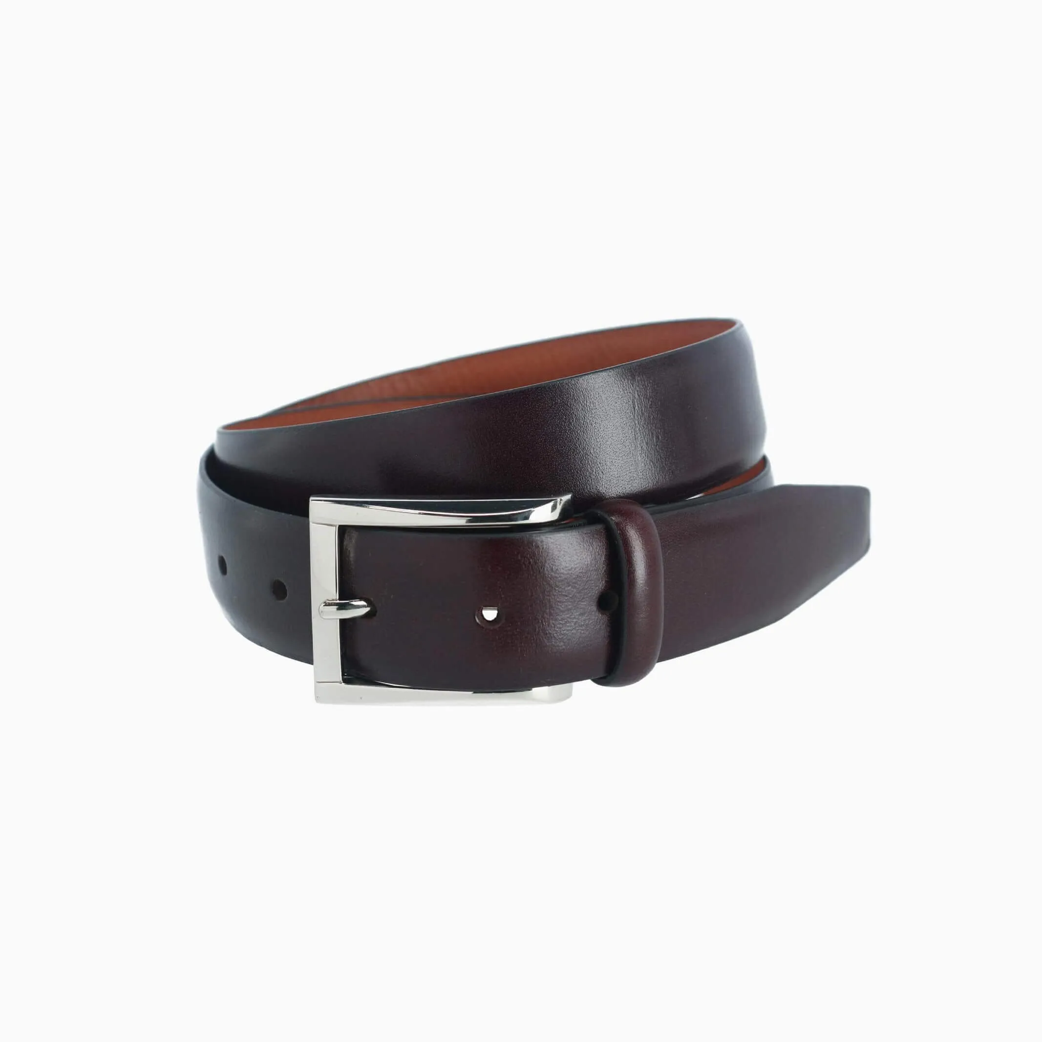 Trafalgar Broderick Leather Dress Belt