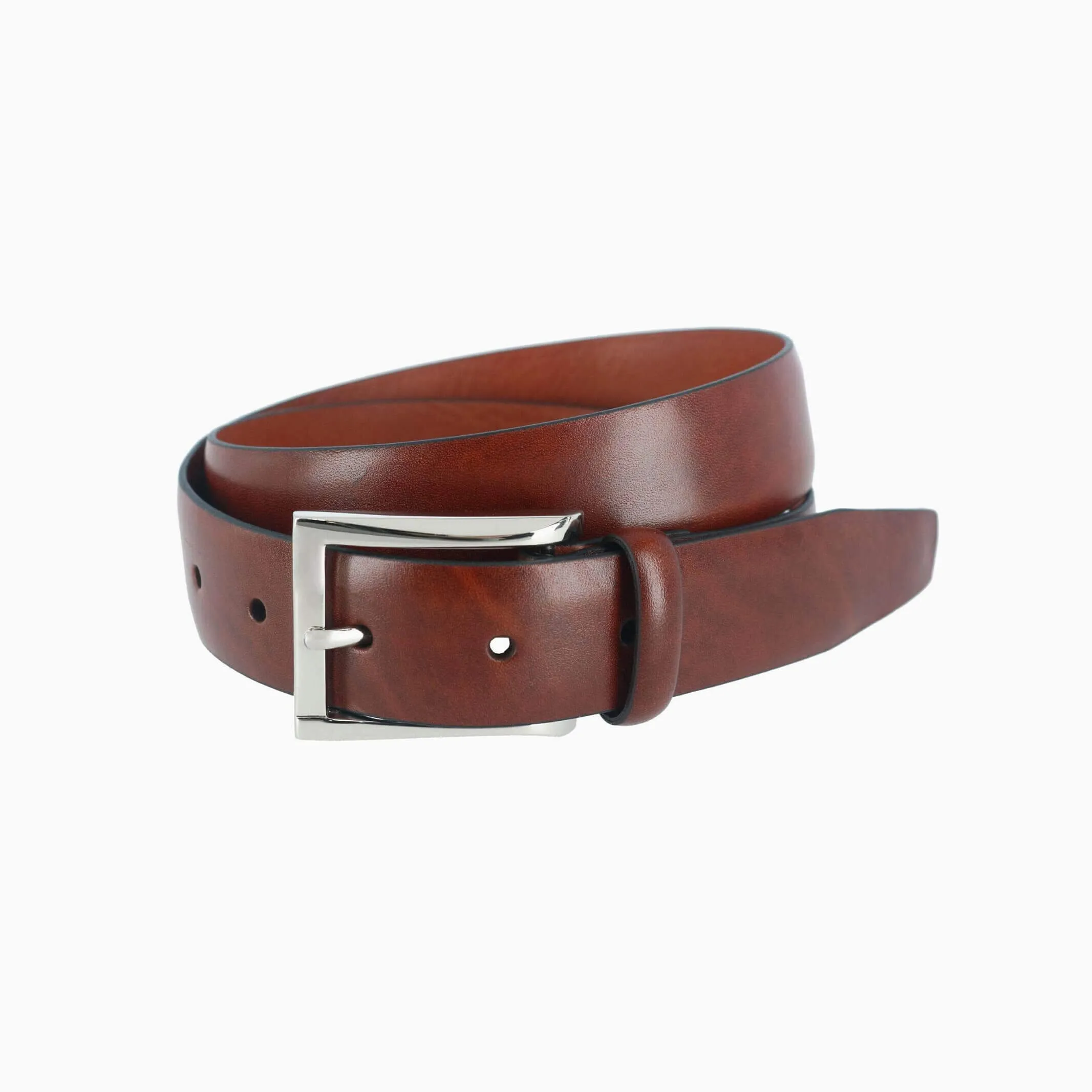 Trafalgar Broderick Leather Dress Belt