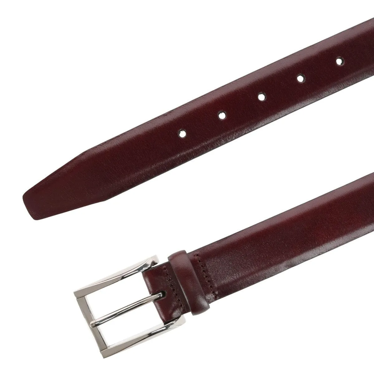 Trafalgar Broderick Leather Dress Belt