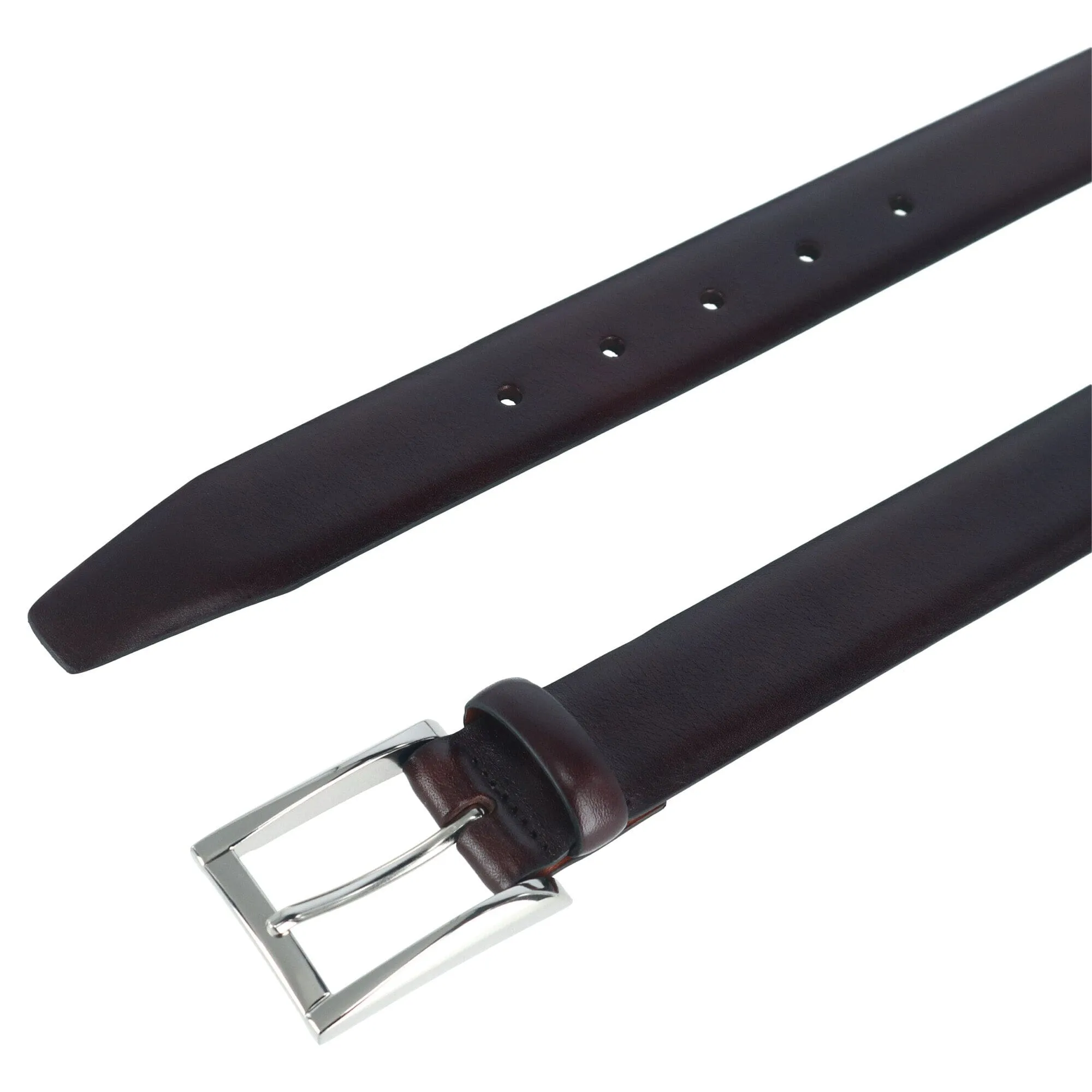 Trafalgar Broderick Leather Dress Belt