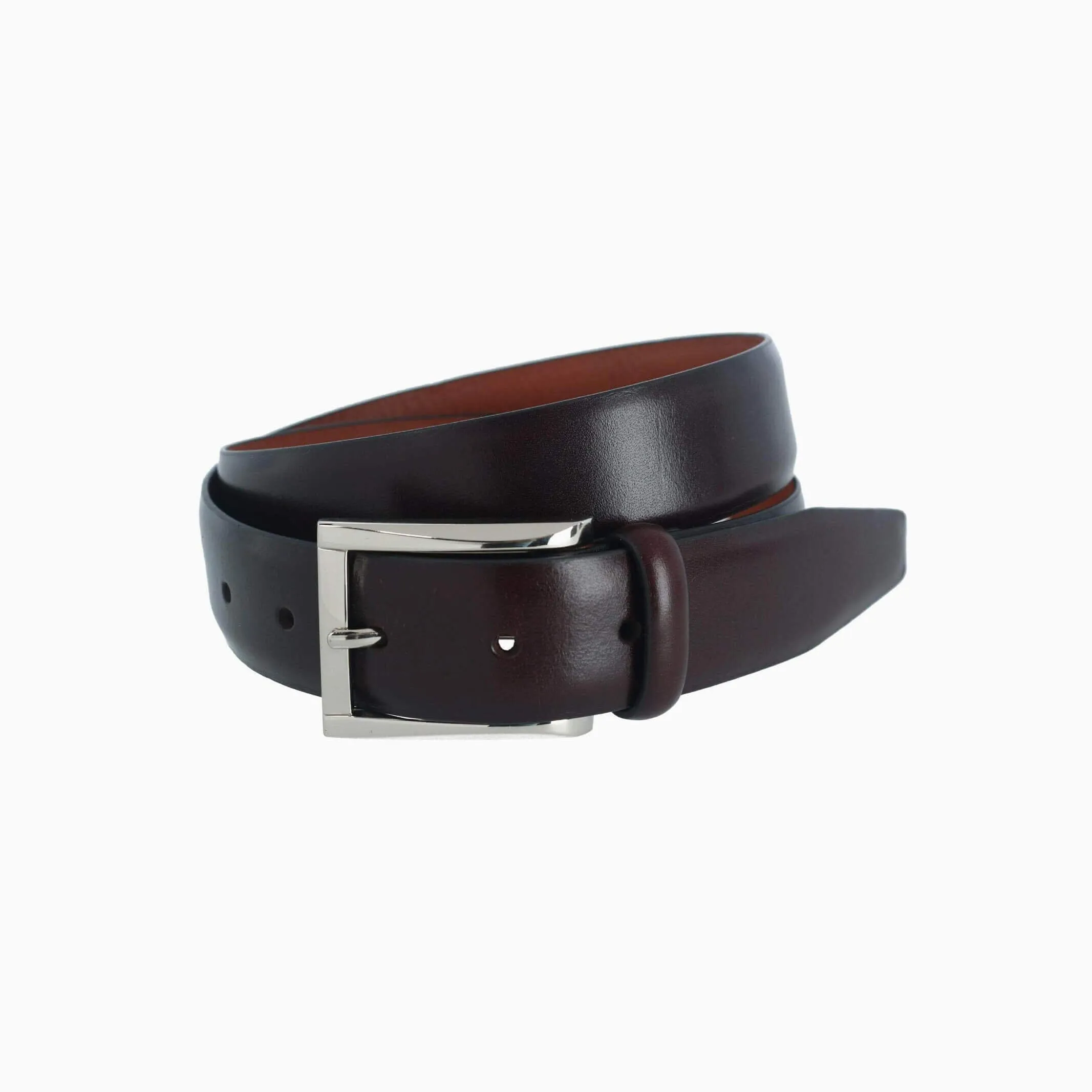 Trafalgar Broderick Leather Dress Belt