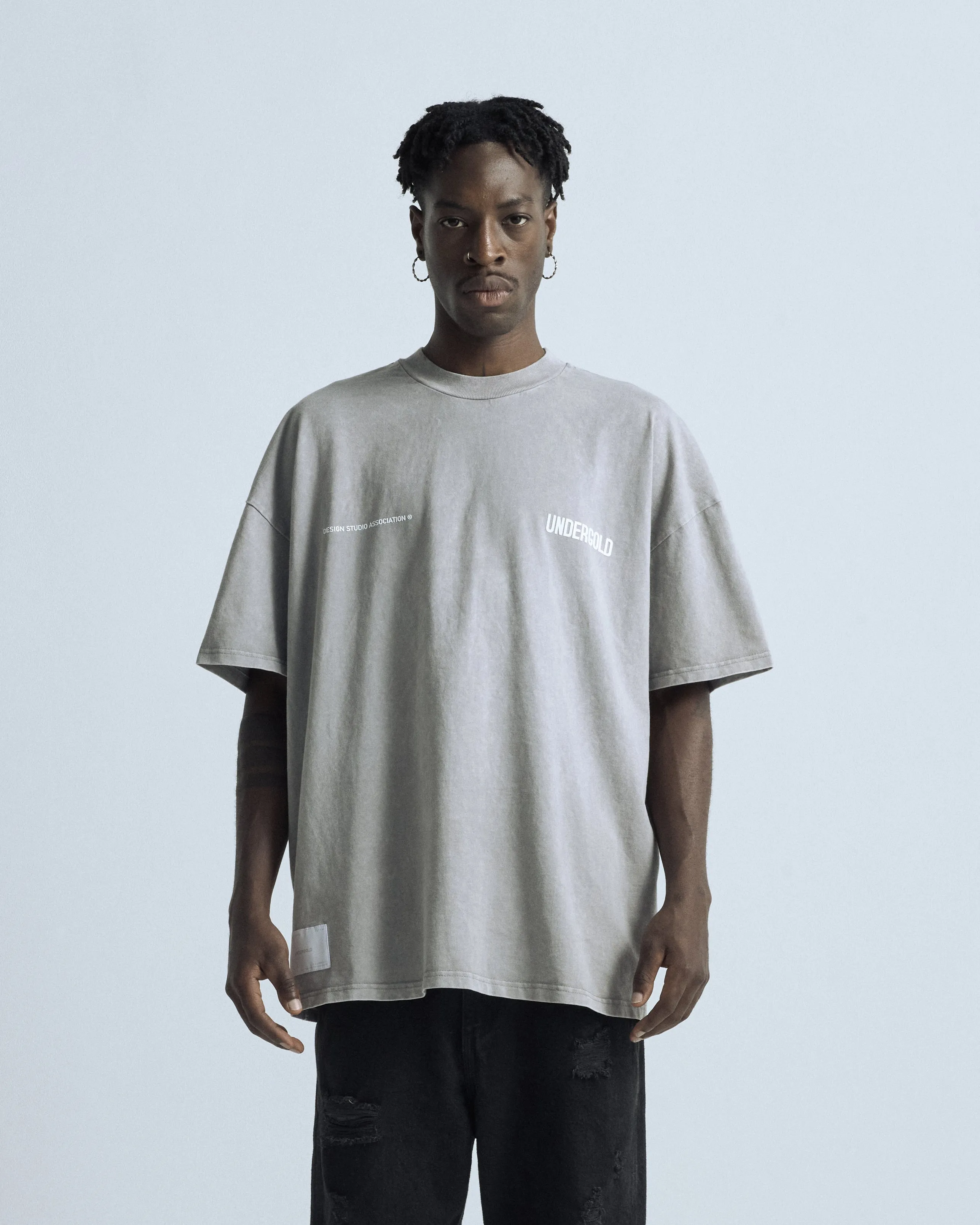 Transfiguration Basic Tshirt Washed Gray