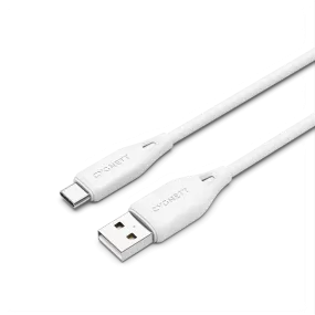 USB-C to USB-A (2.0) Cable 2m - White