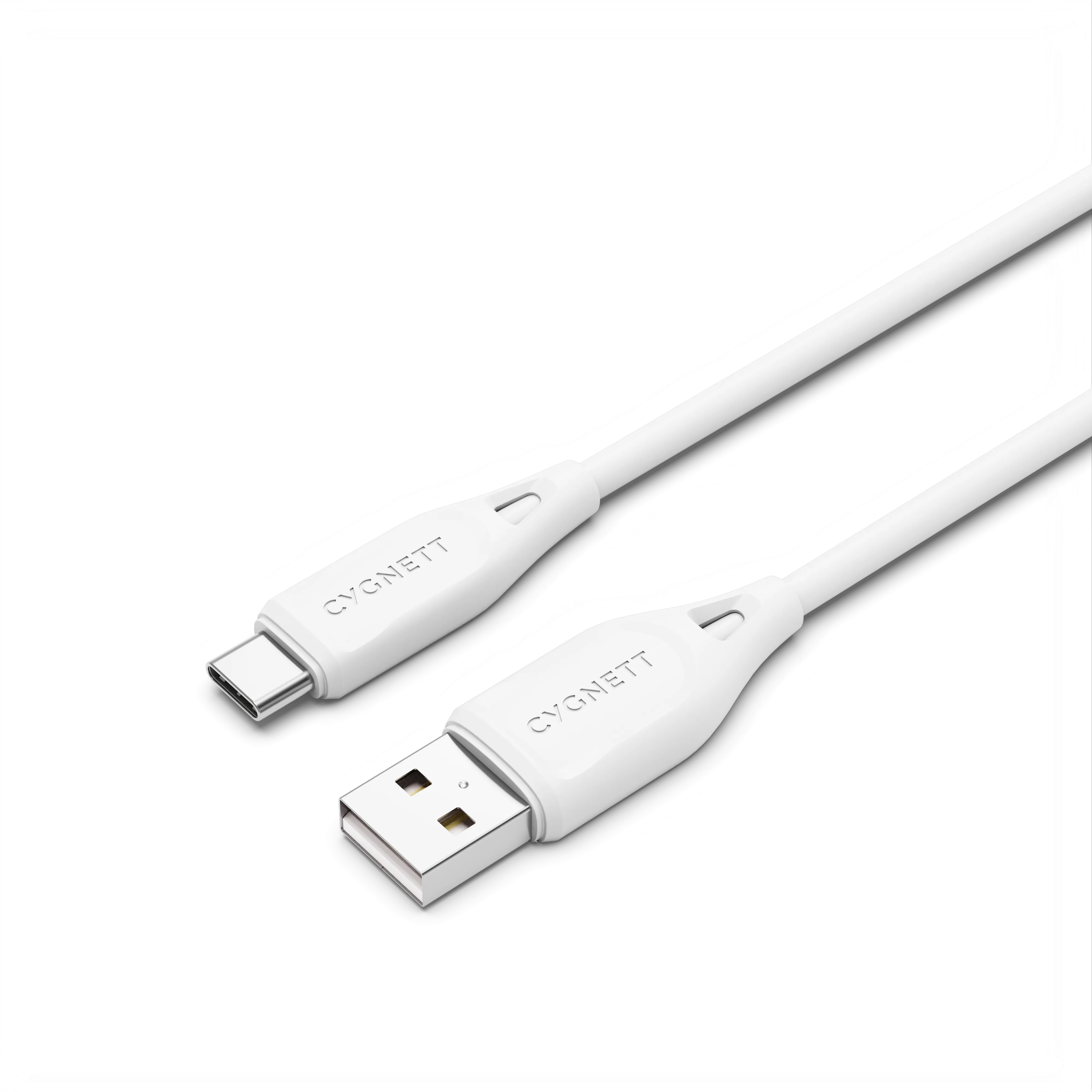 USB-C to USB-A (2.0) Cable 2m - White