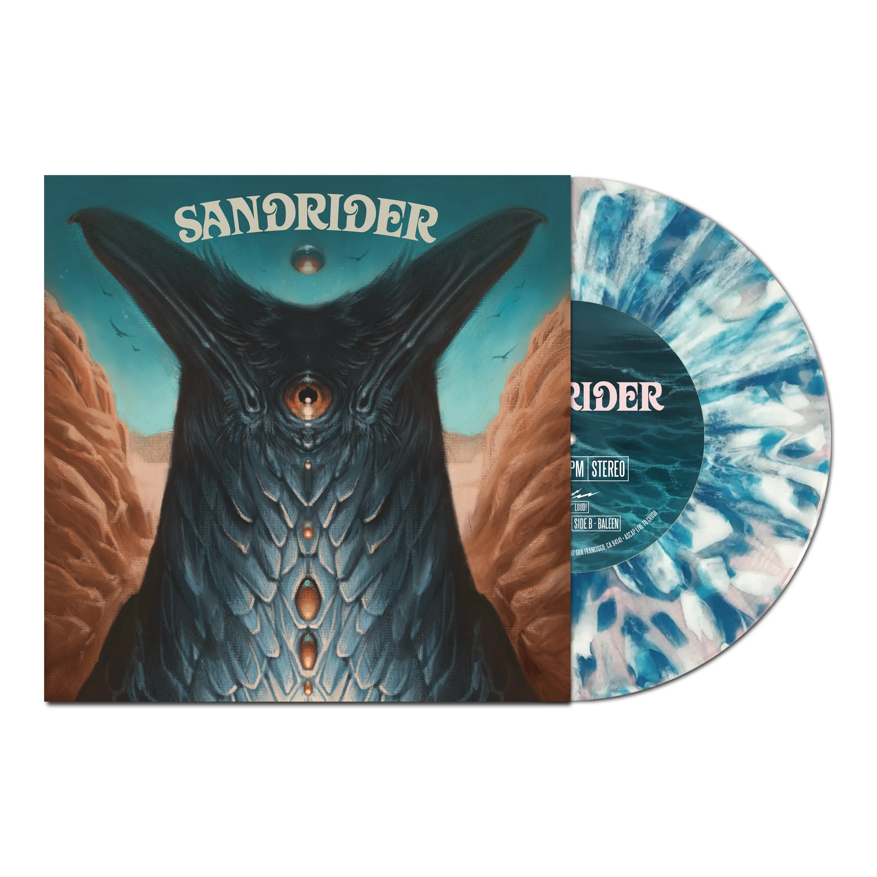 V517 - SANDRIDER - "Aviary & Baleen" 7"