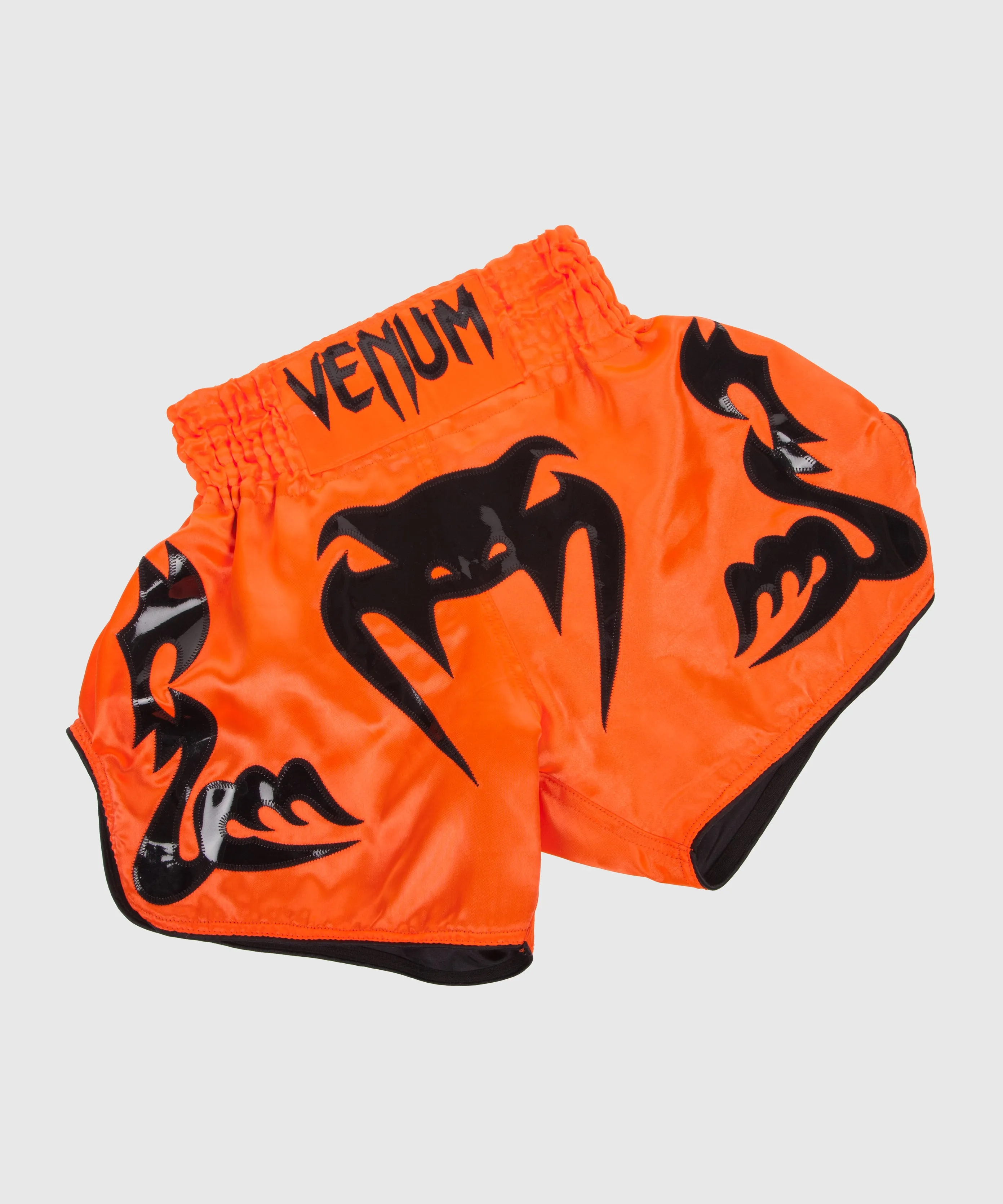 Venum Bangkok Inferno Muay Thai Shorts - Neo Orange/Black