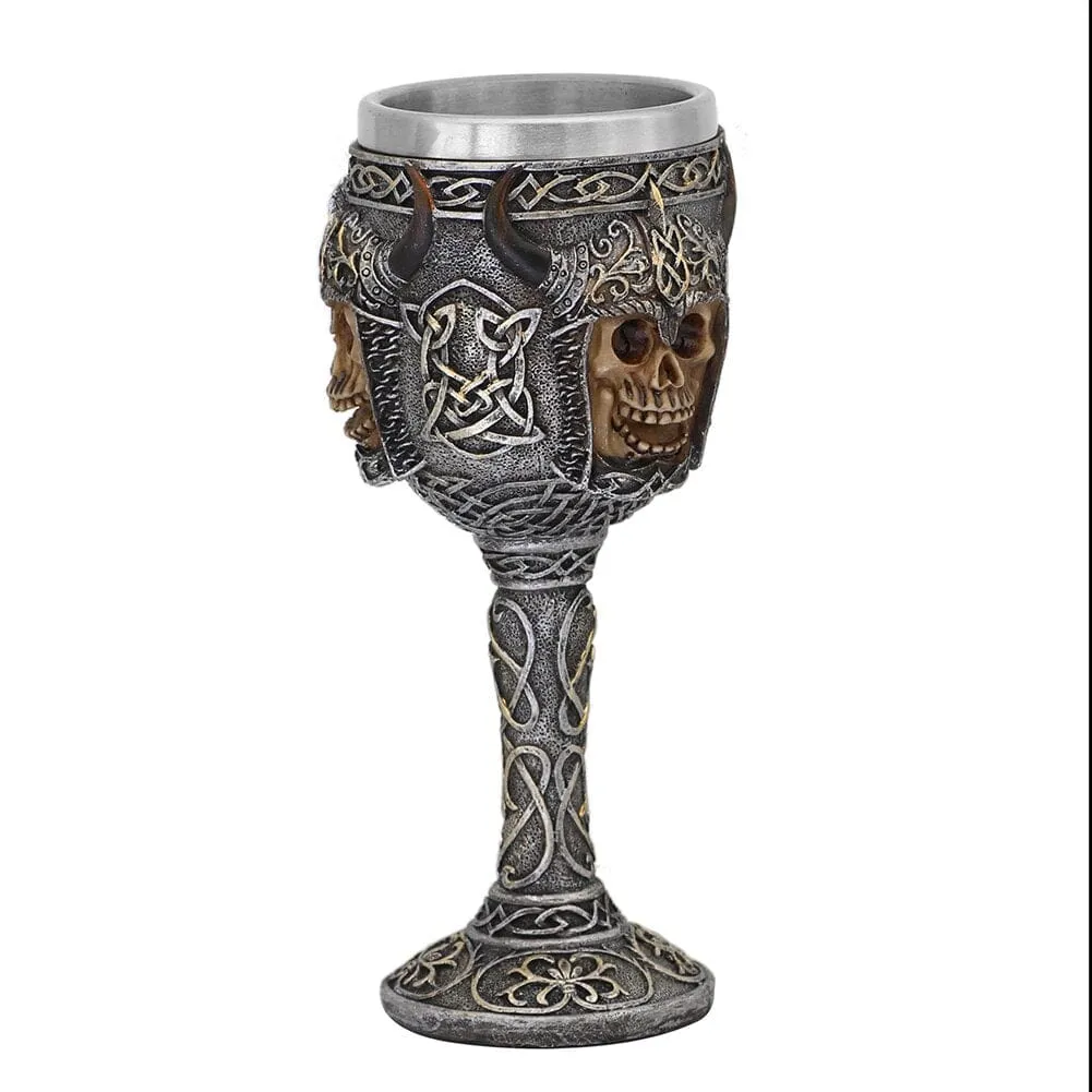 Verre Viking "Calice du Guerrier Éternel"